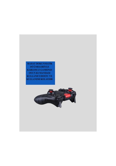 Bluetooth Kablosuz Oyun Kolu Android İphone Pc Uyumlu - Karbul2964-5526 Renkli