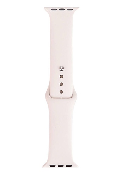 Mobilteam Watch 7 45mm Band Serisi Klasik Kordon Silikon Strap Kayış-antique White