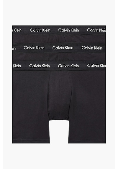 Calvin Klein Erkek 3lü Boxer-7789 Xwb Black W. Black Wb