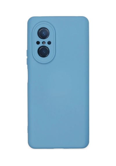 Huawei Nova 9 Se Kılıf Nano İçi Kadife Silikon - Mavi 0.2M-Çok Renkli