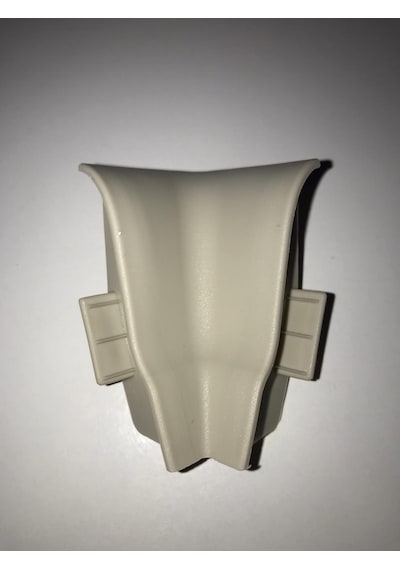 Laminat Parke Süpürgelik Köşe Bağlantı Elemanı 6 CM Beyaz  Renk