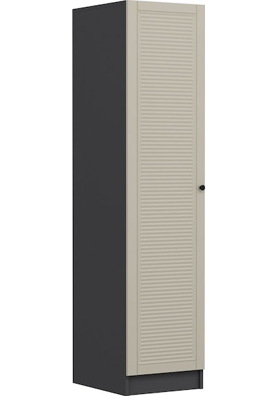 Minar Kale 1 Kapaklı Dolap Mebran Panjur 210cm - Antrasit/kumtaşı - Askılıklı Çok Renkli Minar Kale 1 Kapaklı Dolap Mebran Panjur 210cm - Antrasit/kumtaşı - Askılıklı Çok Renkli
