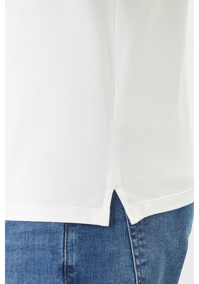 Calvin Klein Erkek Polo Lv04lf200g Yaf Beyaz