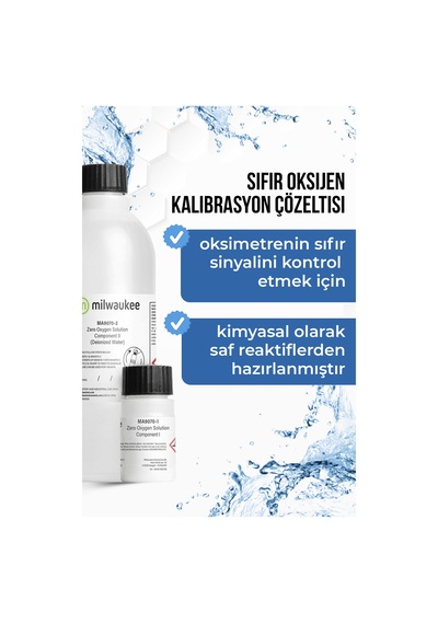 Milwaukee Ma9070 Sıfır Oksijen Kalibrasyon Solüsyonu 500 Ml