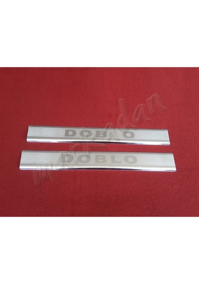 Db Chrome Fiat Doblo Krom Kapı Eşiği 2010 Sonrası 2 Parça P.Çelik (526525230)