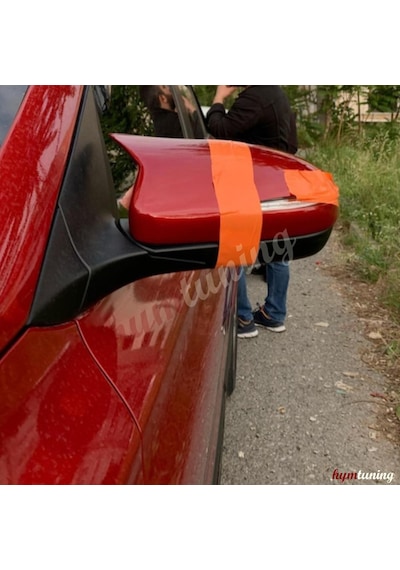 Hyundai İ20 2015 Yarasa Ayna Kapağı - Sinyalli Ayna - Parlak Siyah