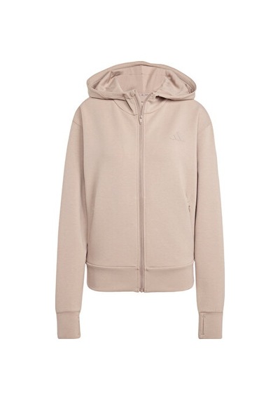 Adidas D4t Fz Hoodie Kadın Günlük Ceket Jx7311 Krem Krem