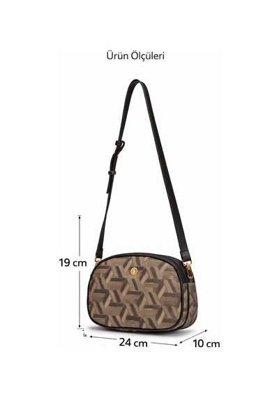 Us Polo Assn Us25524 Vizon Uspolo Assn 3 Gözlü Kadın Çapraz Çanta