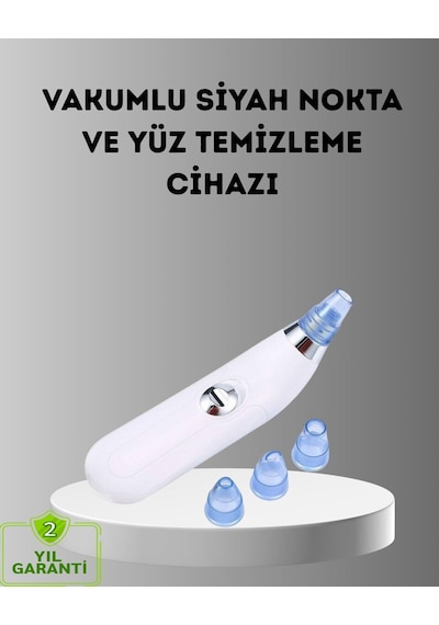 Siyah Nokta Ve Gözenek Temizleyici Vakumlu Cihaz - Masajlı Derin Temizlik Teknolojisi
