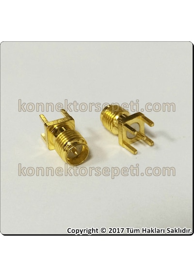 RP SMA dişi Pcb Konnektör 50Ω