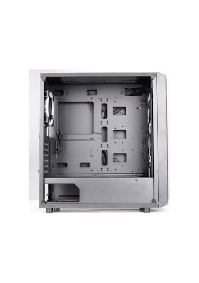 Power Boost JBST-X58RGB-650 650W 80+ 4x Rainbow Fan Mid Tower ATX Bilgisayar Kasası Siyah