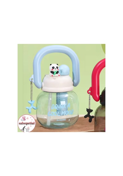 Panda Su Matarası Kawaii Suluk Panda Figürlü Su Şişesi Panda Matara Pipetli Matara Aroma Filtresi Detox Filtreli Charmlı Sevimli Panda Suluk 800ml Mavi Panda Su Matarası Kawaii Suluk Panda Figürlü Su Şişesi Panda Matara Pipetli Matara Aroma Filtresi Detox Filtreli Charmlı Sevimli Panda Suluk 800ml Mavi