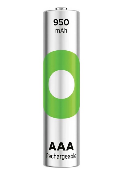 Gp Recyko 1000 Serisi 950 Mah Nimh Aaa İnce Kalem Boy 4'lü Şarjlı Pil