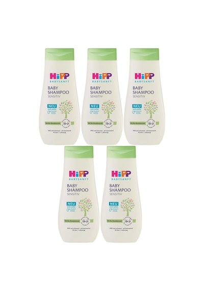 Hipp Babysanft Bebek Şampuanı Baby Shanmpoo Sensıtıv 200ml 5 Li Set