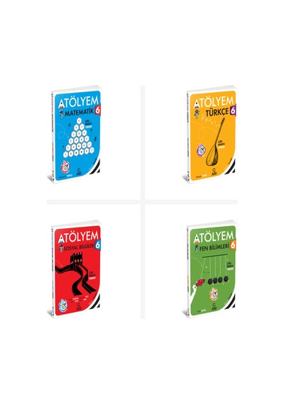 Arı 6. Sınıf Akıllı Atölyem Tüm Dersler Seti 4 Kitap Arı Yayınlar