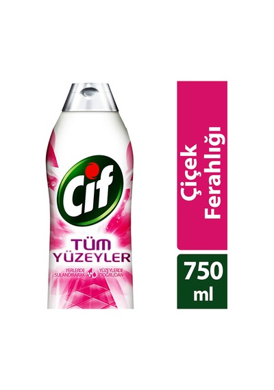 2 Adet Cif Tüm Yüzeyler 750 Ml Çiçek Ferahlığı Diğer