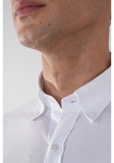 Bisse Regular Fit Pal Bdk Yaka Uk Klasik T.cep Beyaz Gmkls4kpal224048 D01 Beyaz