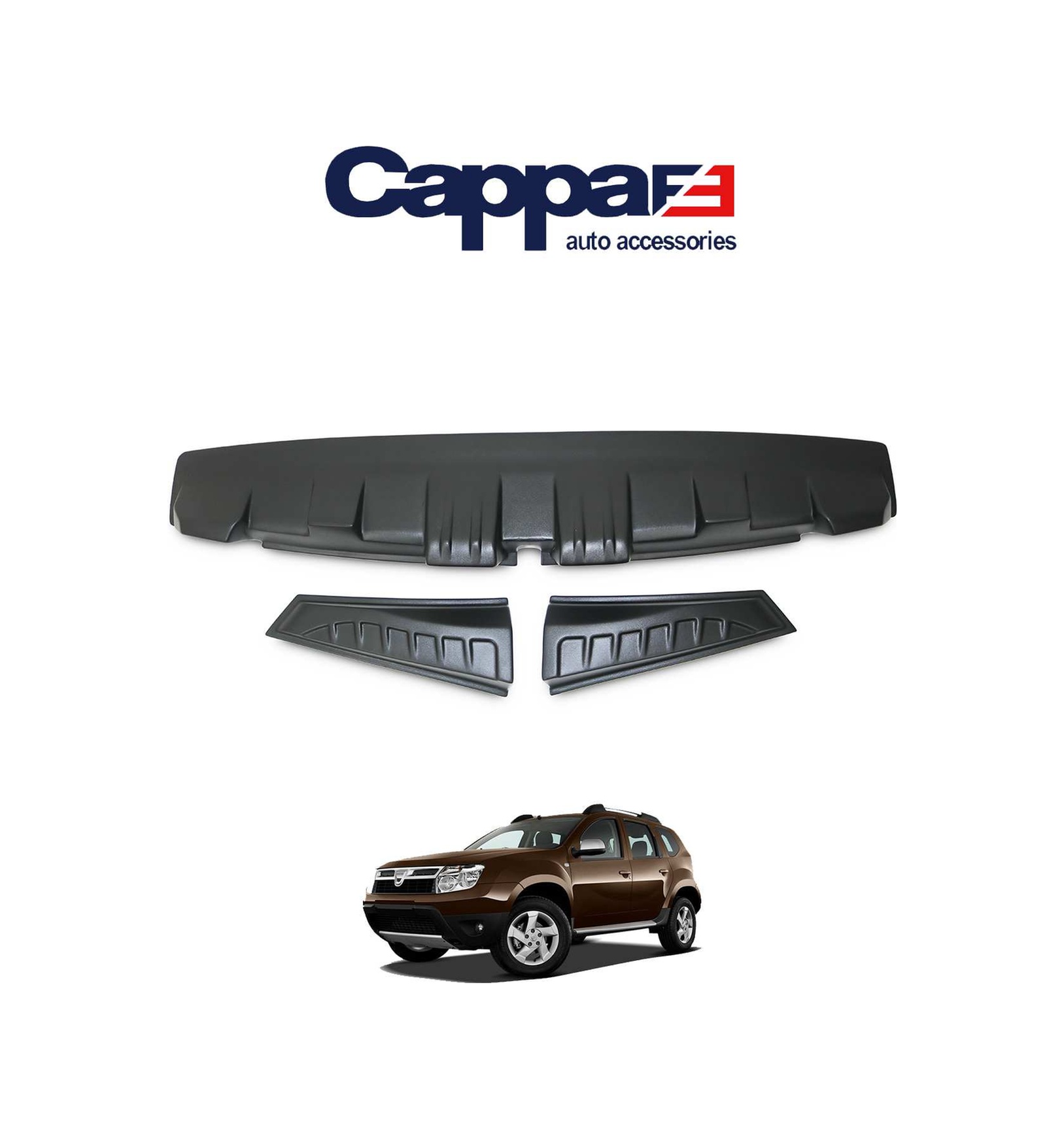 Dacia Duster Arka Cam Üstü Spoyler Mat Siyah Abs 2010-2017