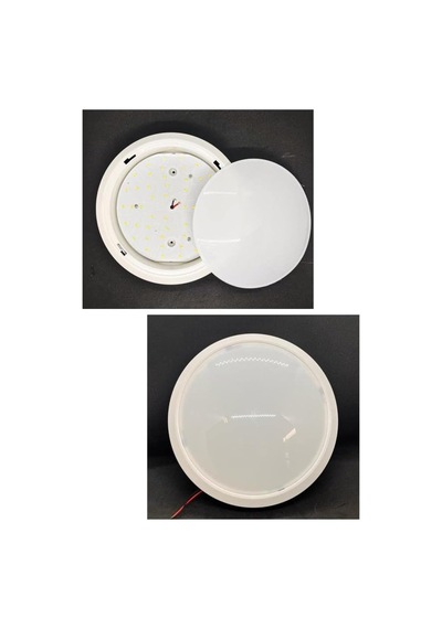 20w Ledli Glop Armatür 6400k Beyaz - Sıva Üstü Tavan Balkon Armatür