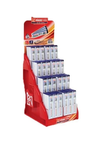Mikro Min M-750 Cetvelli 2B 75Mm 0.5Mm X 24 Tüp Kalem Ucu