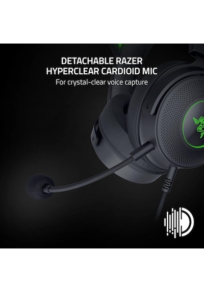 Razer Kraken Kitty V2 Pro - Değiştirilebilir Kulaklı Kablolu Rgb