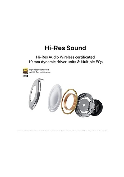 Freebuds 5i Kablosuz Kulaklık Uzun Pil Ömrü İle Gürültü Azaltma Bluetooth Ve Su Geçirmez Kulak İçi Kulaklık, Hi-res Ses Sertifikalı, Nebula Black