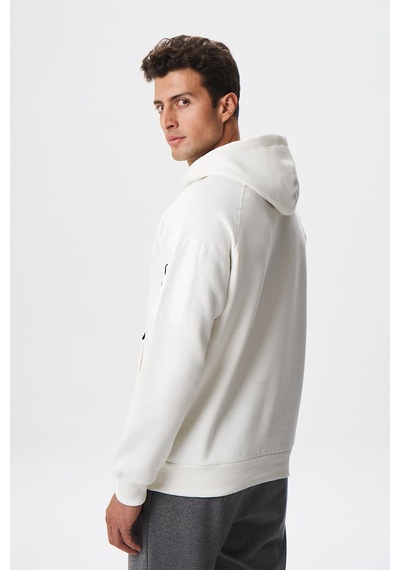 AR-MA Arma Erkek Regular Fit Koldan Cepli Kapşonlu Sweatshirt 001