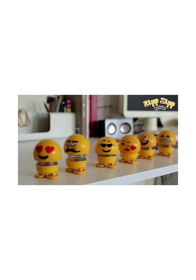 Zıp Zıp Kafalar Sevimli Kafa Sallayan Emojiler Çıın Kafalar