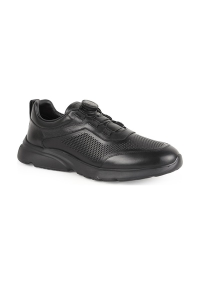 Libero Erkek Sneaker Ayakkabı Hakiki Deri Çevirmeli Döner Kilitli Pratik Bağcık Lazer Delikli Hafif Eva Taban L6000 Siyah Libero Erkek Sneaker Ayakkabı Hakiki Deri Çevirmeli Döner Kilitli Pratik Bağcık Lazer Delikli Hafif Eva Taban L6000 Siyah