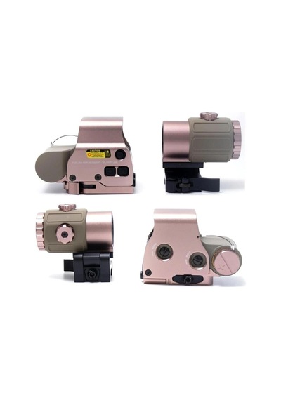 558-g43 Xps2 Hedef İşaretleyici Red Dot Set Çöl Rengi 5x Tarz Ekipman Hobi Ekipmanı Net Görüş