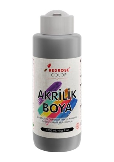 Gri Akrilik Boya 120 Ml 0,15 L