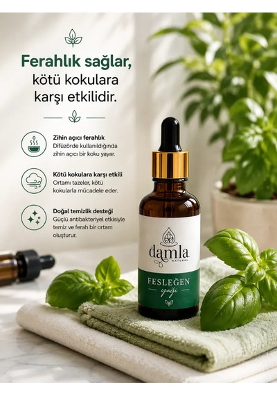 Biodamla Natural Fesleğen Yağı 10 Ml