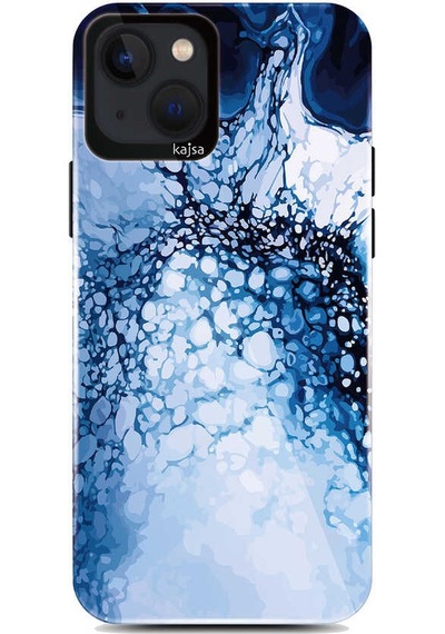 Teleplus Apple Uyumlu iPhone 13 Kılıf Kajsa Lava Mermer Desenli Kapak