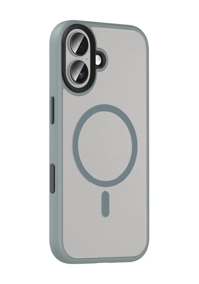 Joko - 585 - Apple iPhone Uyumlu 16 Megane Magsafe Kapak - - Csmo-tex - Titan Gri