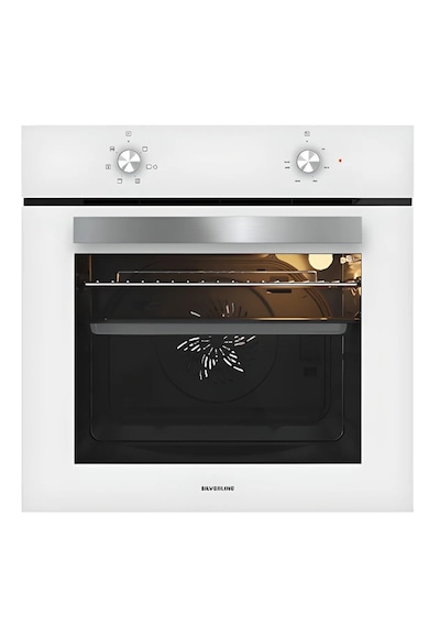 Silverline BO6501W01 - CS5335W02 - 3481 Flam Beyaz Ankastre Set