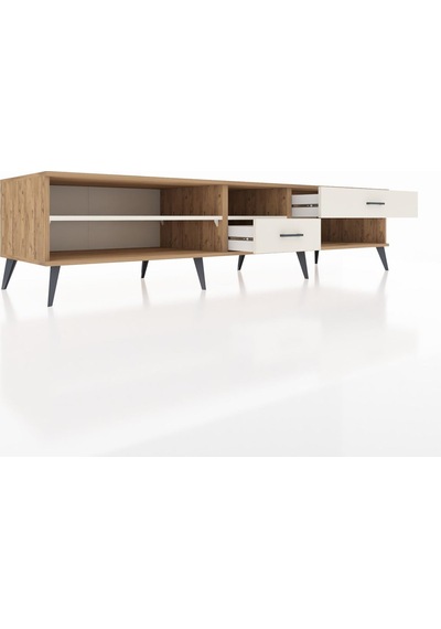 Kronos Tv Ünitesi 2 Raflı 2 Çekmeceli 220x59x51 Çam-aytaşı Aytası/aytası - Atlas Çam Kronos Tv Ünitesi 2 Raflı 2 Çekmeceli 220x59x51 Çam-aytaşı Aytası/aytası - Atlas Çam