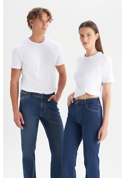 AC&Co / Altınyıldız Classics 4A4800000001BYZXS Slim Fit Bisiklet Yaka Kısa Kol Pamuklu Erkek Tişört Beyaz
