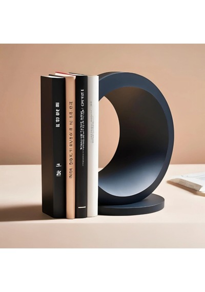 Modern Tasarım Kitap Desteği 3d Yazıcı Baskı Pla Malzeme 15 Cm, Siyah