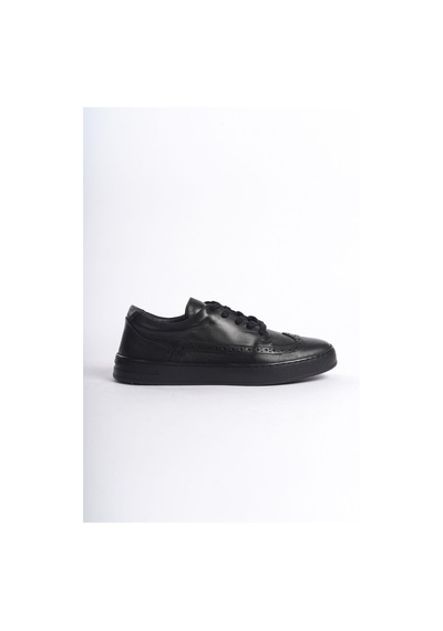 Mubiano Hakiki Deri Erkek Spor Ayakkabı & Sneaker Siyah -mbkryt015-s Siyah