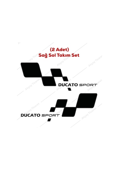 Ducato Kapı Altı Sticker Fiat Ducato Sticker Oto Sticker
