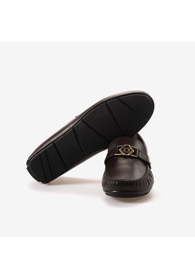 Mocassini Tokalı Erkek Loafer M584 Kahverengi