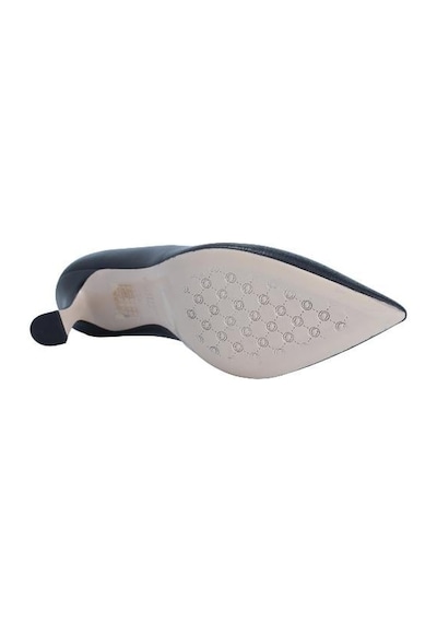 Poletto Hakiki Deri Sıyah Ayakkabı Stiletto 9841 35 V1-2442 Siyah