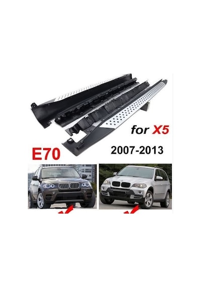 Bmw X5 E70 Yan Basamak Koruma 2007-2014 Oem Tip