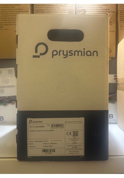 Prysmian Uc400 23 C6 U/utp Lshf 305 M. Turuncu