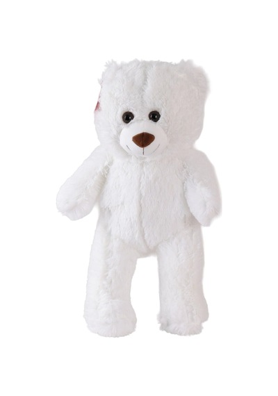 1216b Puffy Salaş Ayı 45 Cm Beyaz