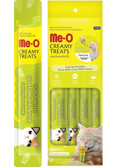 Me-o Creamy Kedi Ödül Maması Ton Balığı Ve Keçi Sütlü 15 Gr