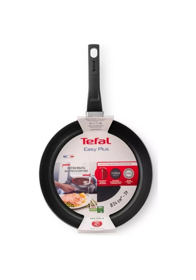 Tefal Easy Plus 04237124 24cm Tava 303355524 Siyah