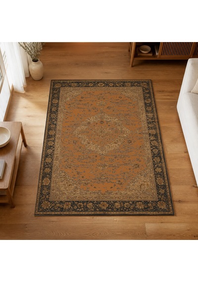 Kartela Halı Novi Halı Jüt Taban Dokuma Halı Bakır - 180 X 270 Cm
