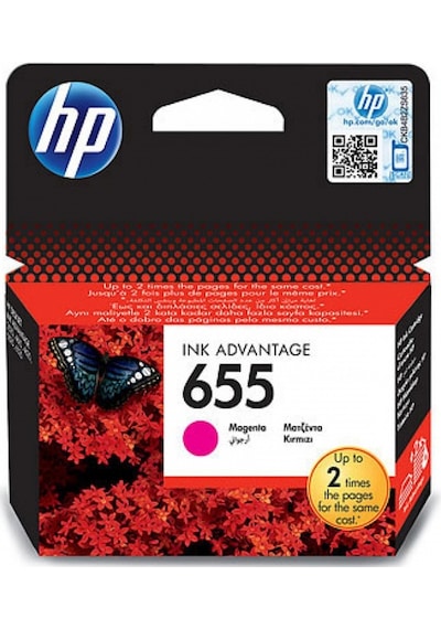 Hp 655 Magenta Kırmızı  Kartuş Cz111Ae