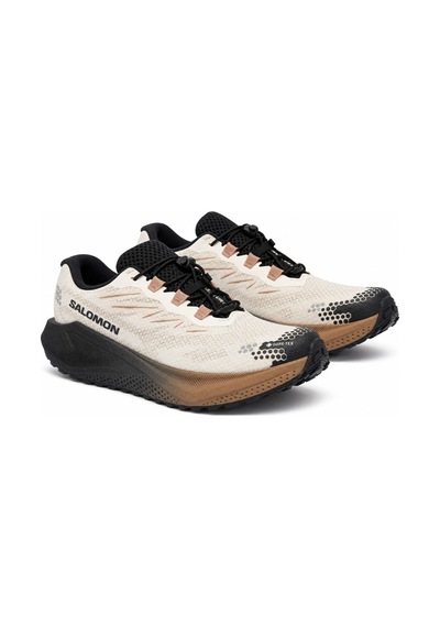 Salomon Aero Blaze 4 Grvl Gtx Gore-tex Patika Yürüyüş Koşu Ayakkabısı Unisex Spor Ayakkabı Bej